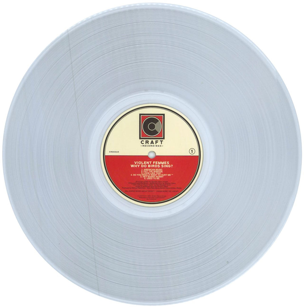 Violent Femmes Why Do Birds Sing? - Smoke Vinyl US vinyl LP album (LP record) VIOLPWH786091