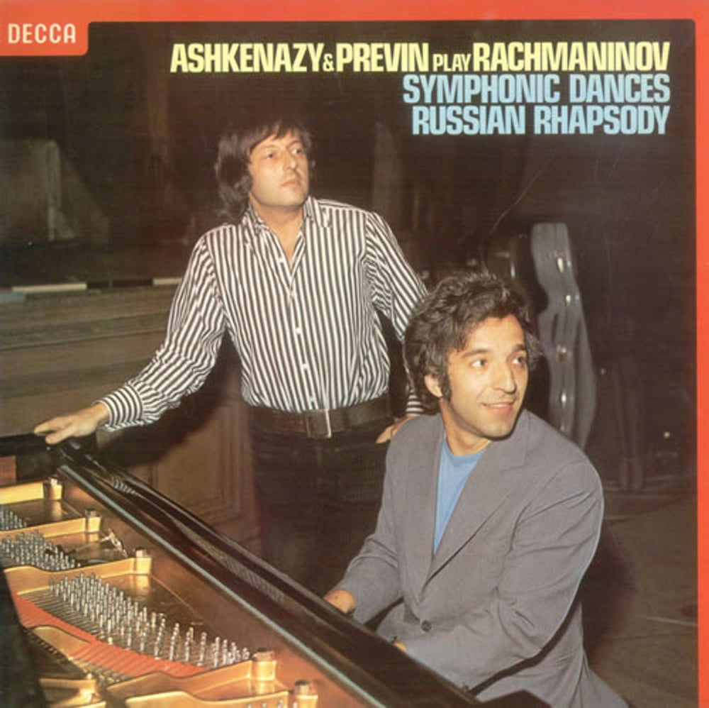 Vladimir Ashkenazy Rachmaninov: Symphonic Dances & Russian Rhapsody UK vinyl LP album (LP record) SXL6926