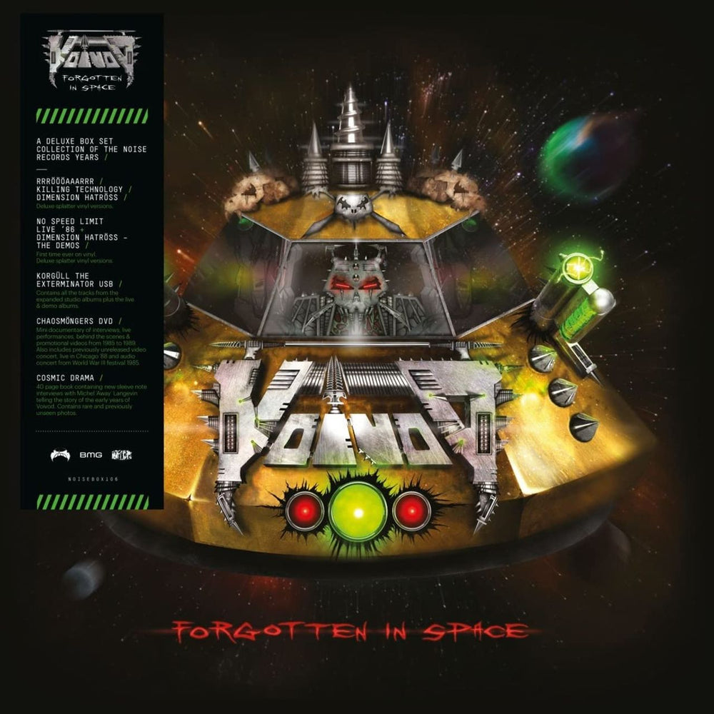 Voivod Forgotten In Space: Deluxe Edition - Sealed German Vinyl Box Set NOISEBOX106