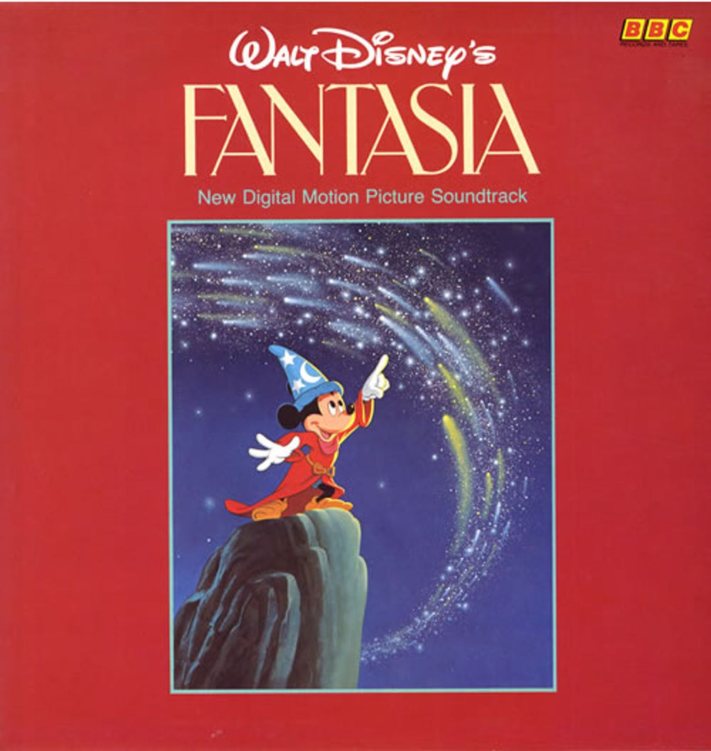 Walt Disney Fantasia UK 2-LP vinyl record set (Double LP Album) REQ537