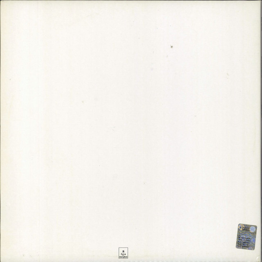 Walter Marchetti De Musicorum Infelicitate Italian 2-LP vinyl record set (Double LP Album)