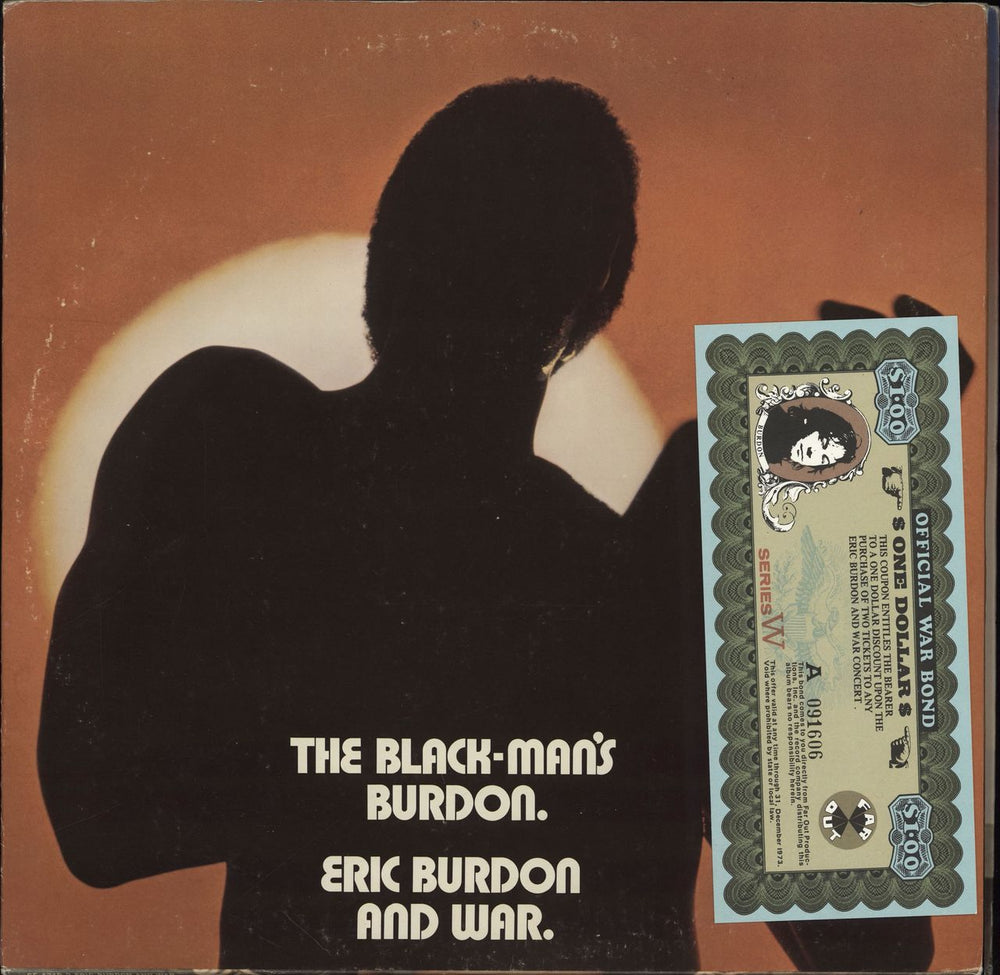 War The Black-Man's Burdon US 2-LP vinyl record set (Double LP Album) SE-4710-2