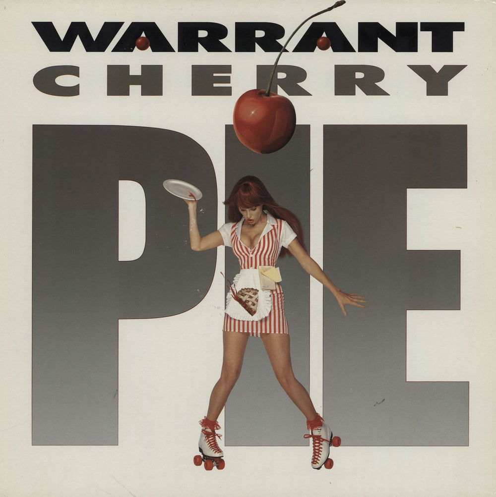 Warrant Cherry Pie - EX UK vinyl LP album (LP record) 467190-1