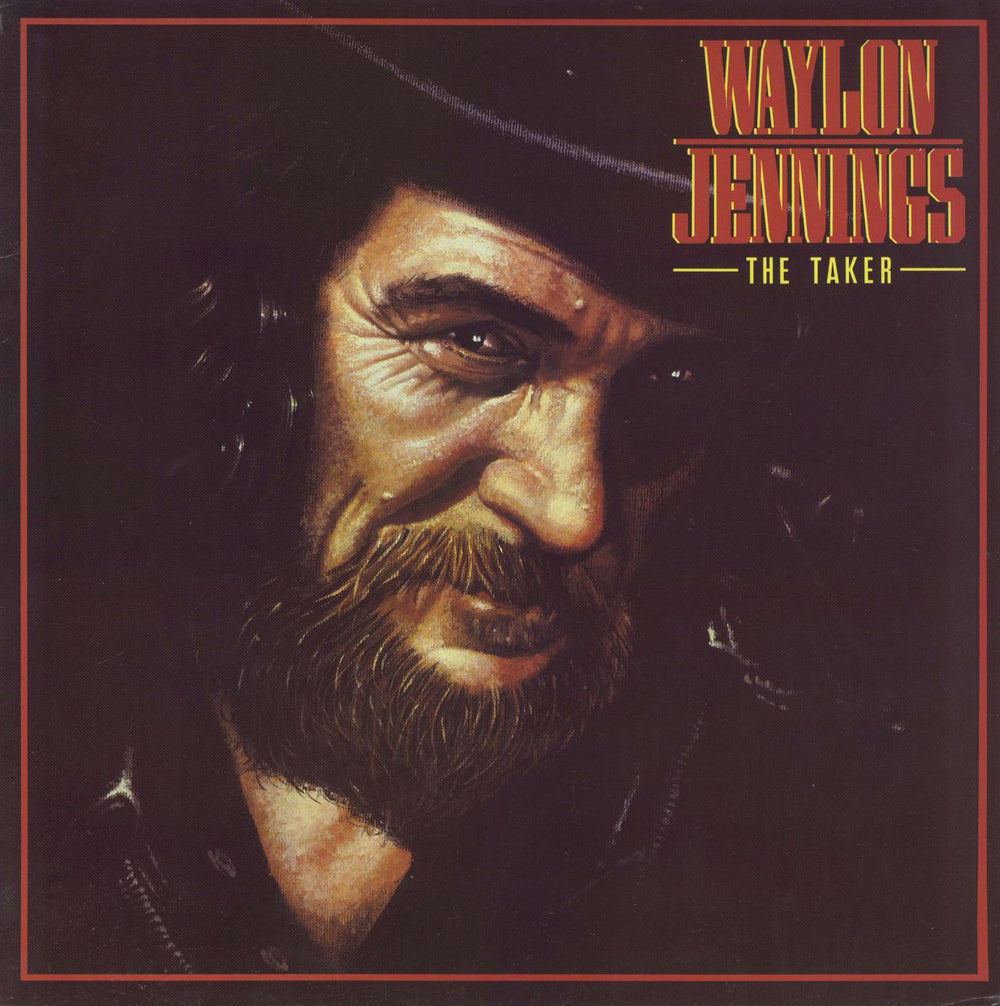 Waylon Jennings The Taker UK vinyl LP album (LP record) CBR1038