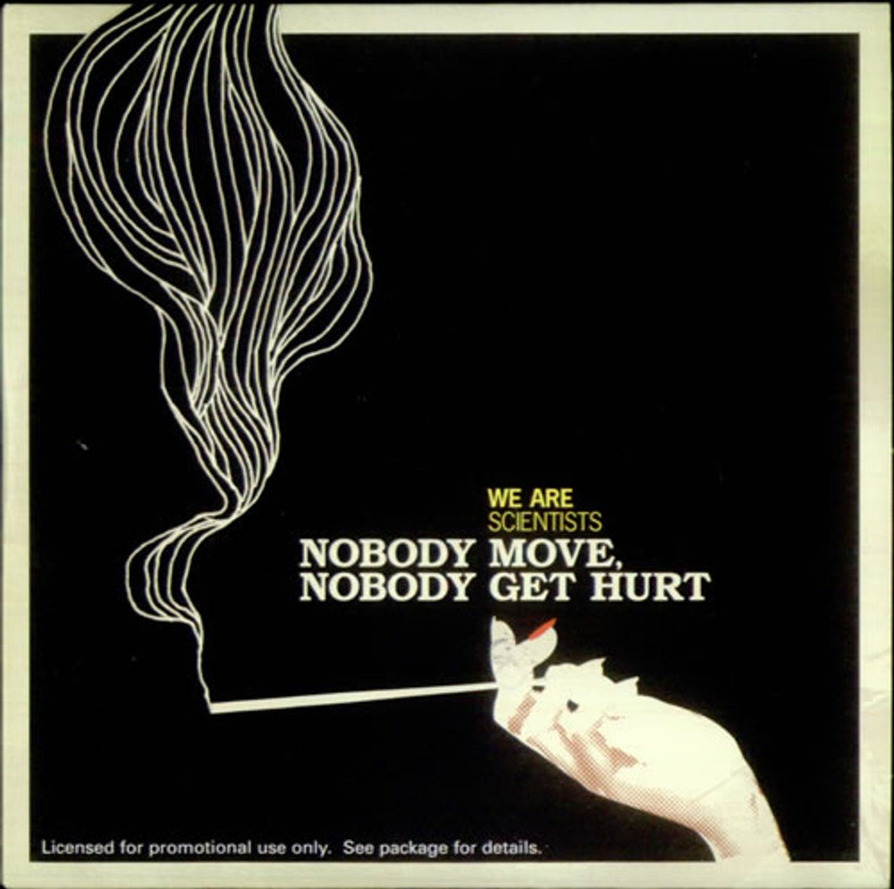 We Are Scientists Nobody Move, Nobody Get Hurt European Promo CD single (CD5 / 5") VUSCDJ303