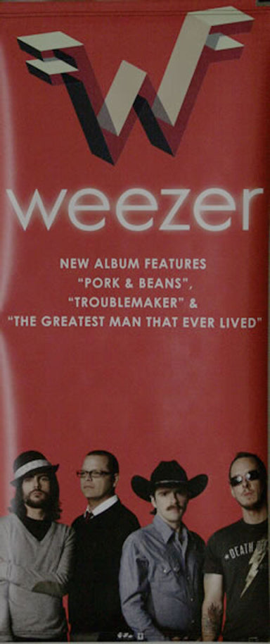 Weezer The Red Album US Promo Display