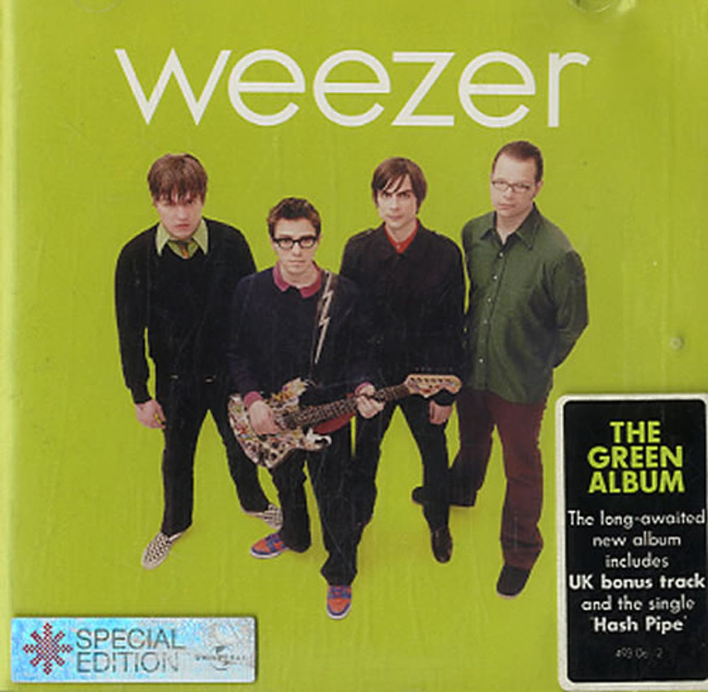 Weezer Weezer UK CD album (CDLP) 493061-2