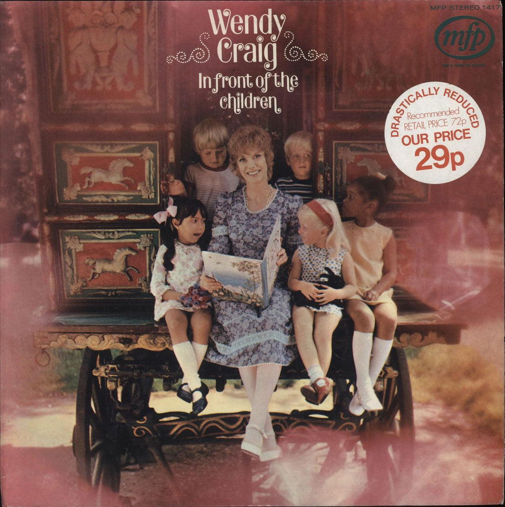 Wendy Craig In Front Of The Children UK vinyl LP album (LP record) MFP1417