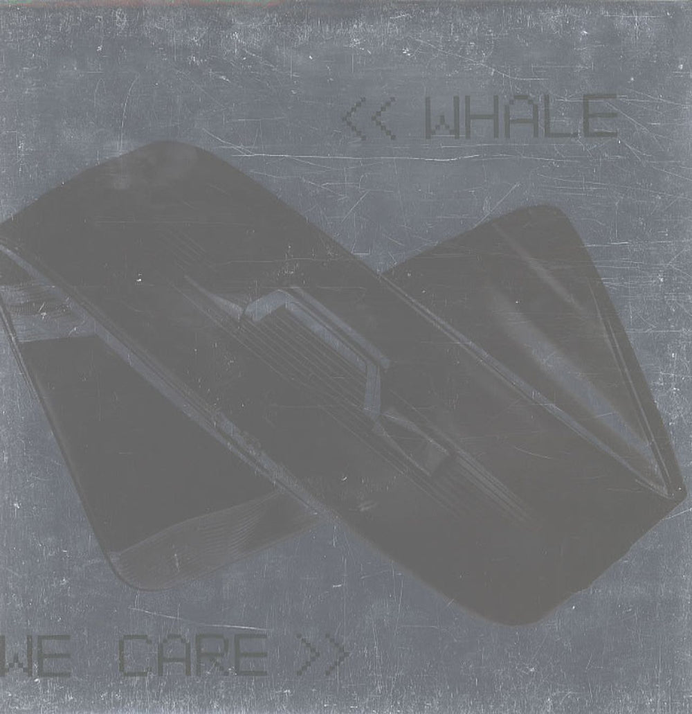Whale We Care - Metallic P/S UK 2-LP vinyl record set (Double LP Album) HUTLP25