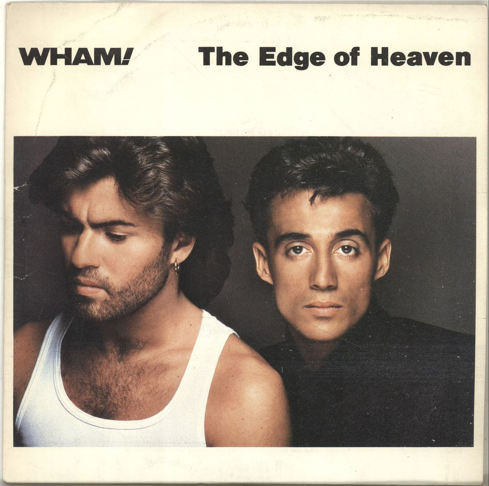 Wham The Edge Of Heaven Spanish Promo 7" vinyl single (7 inch record / 45) EPCA7183