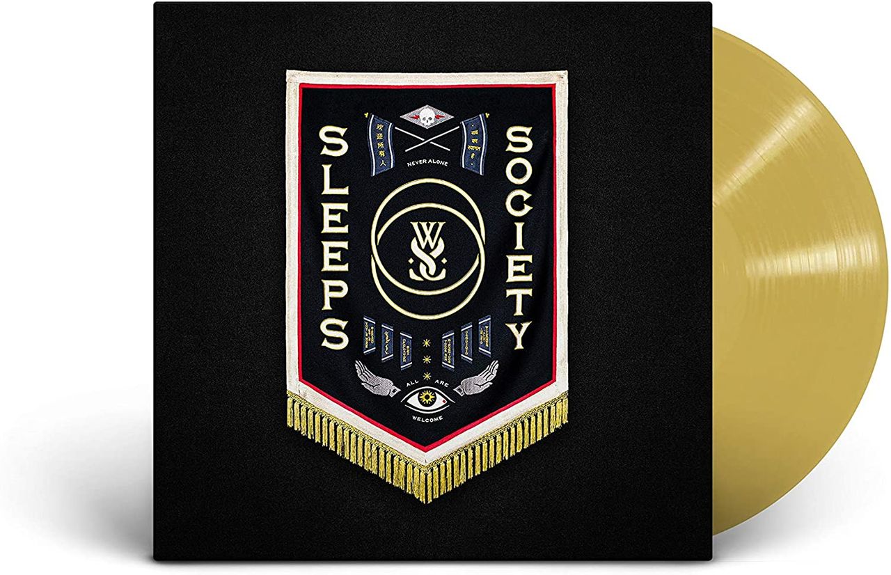 While She Sleeps Sleeps Society - Gold Nugget Vinyl - Sealed UK vinyl LP album (LP record) 07YLPSL767602