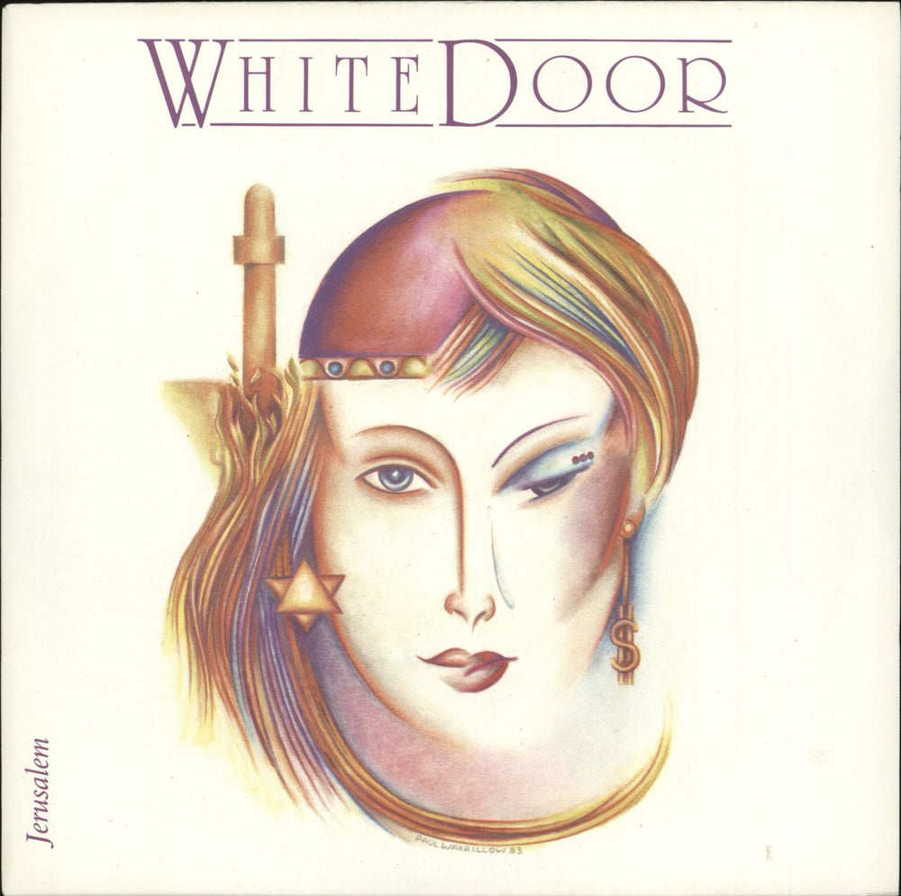 White Door Jerusalem UK 7" vinyl single (7 inch record / 45) CLAY30