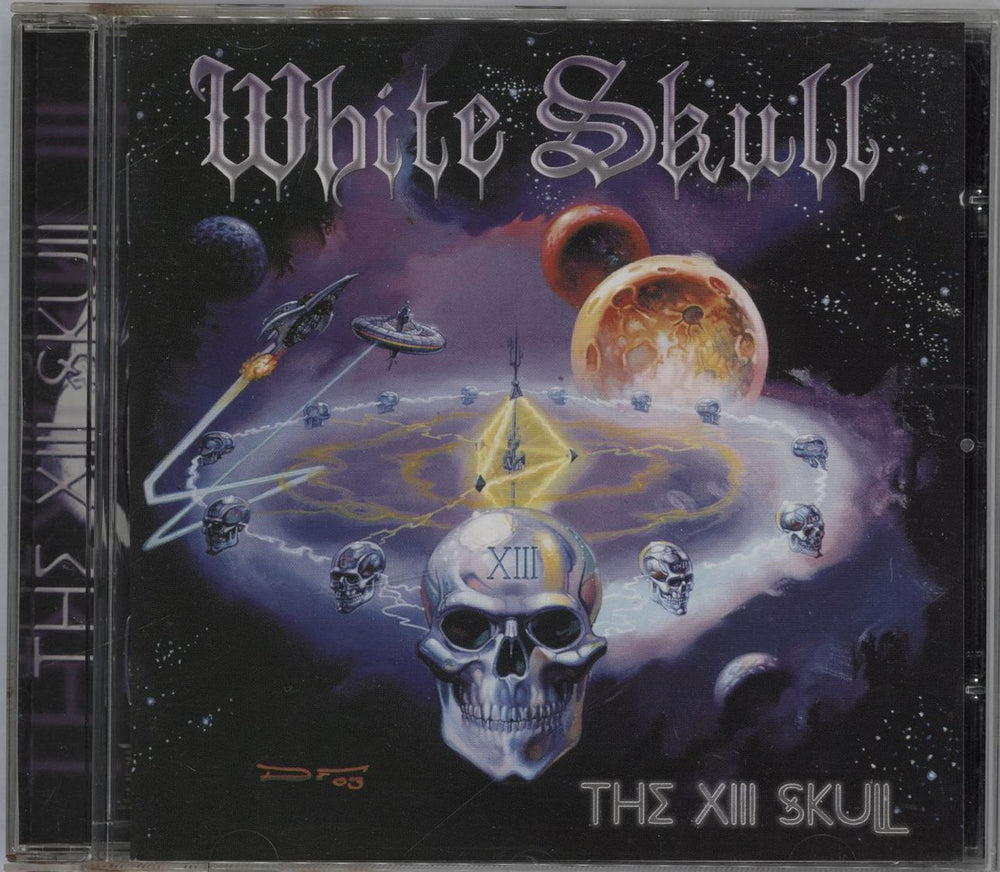 White Skull The XIII Skull Italian CD album (CDLP) FRCD188