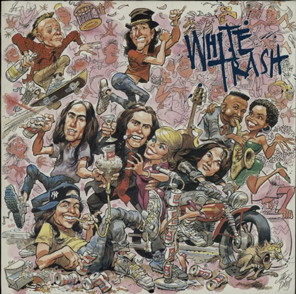 White Trash (90s) White Trash German vinyl LP album (LP record) 7559-61053-1