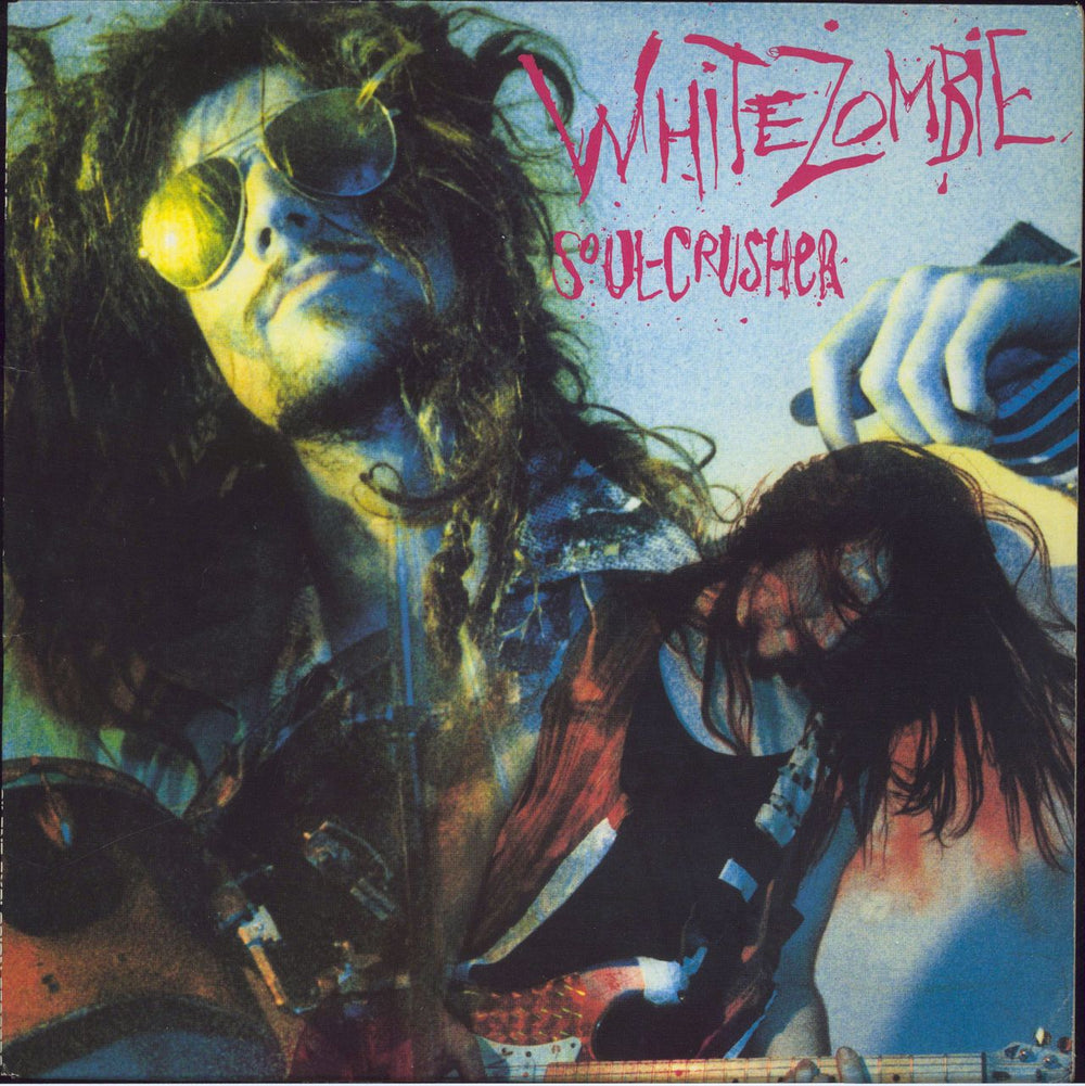 White Zombie Soul-Crusher - 1st US vinyl LP album (LP record) SE-002