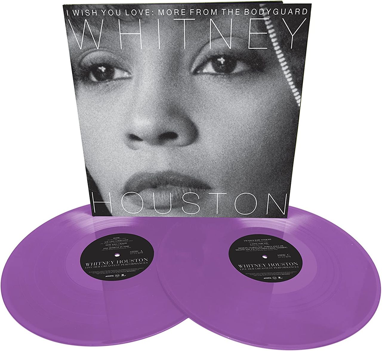 Skinne renere udrydde Whitney Houston I Wish You Love: More From The Bodyguard - Purple Viny —  RareVinyl.com