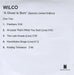 Wilco A Ghost Is Born UK Promo CD-R acetate CD-R
