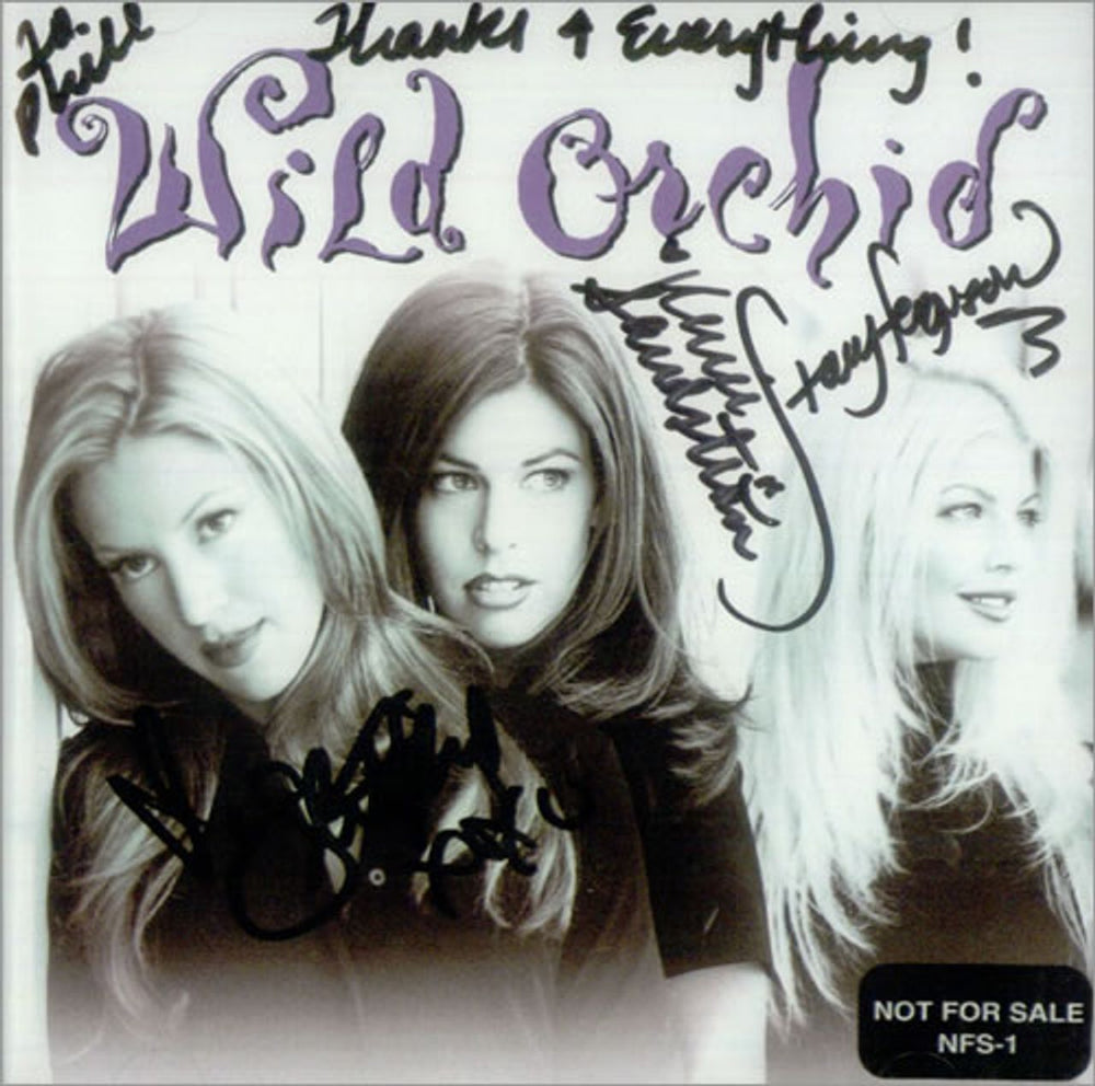 Wild Orchid Wild Orchid - Autographed US CD album (CDLP) 078636689425