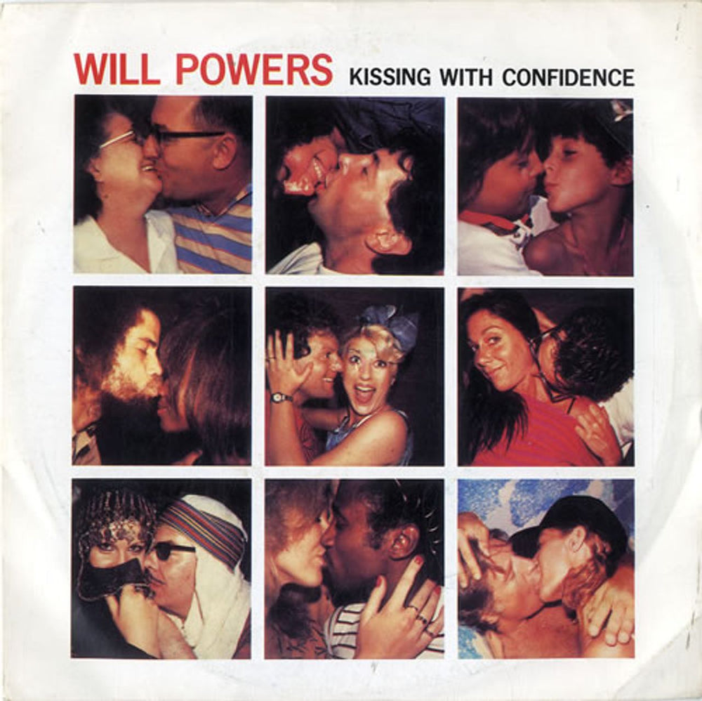 Will Powers Kissing With Confidence - P/S UK 7" vinyl single (7 inch record / 45) IS134