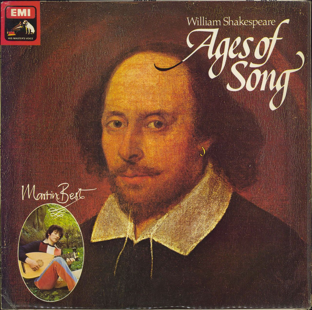 William Shakespeare Ages Of Song UK vinyl LP album (LP record) CSD3786