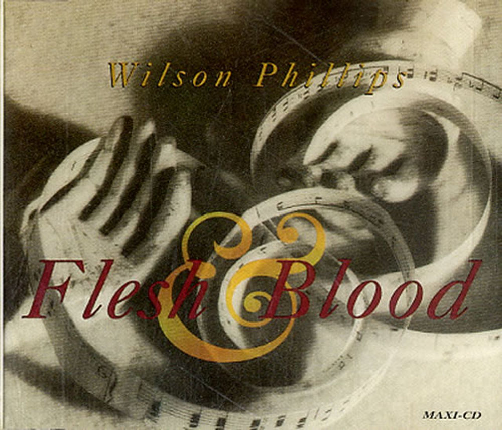 Wilson Phillips Flesh & Blood Dutch CD single (CD5 / 5") 8804122