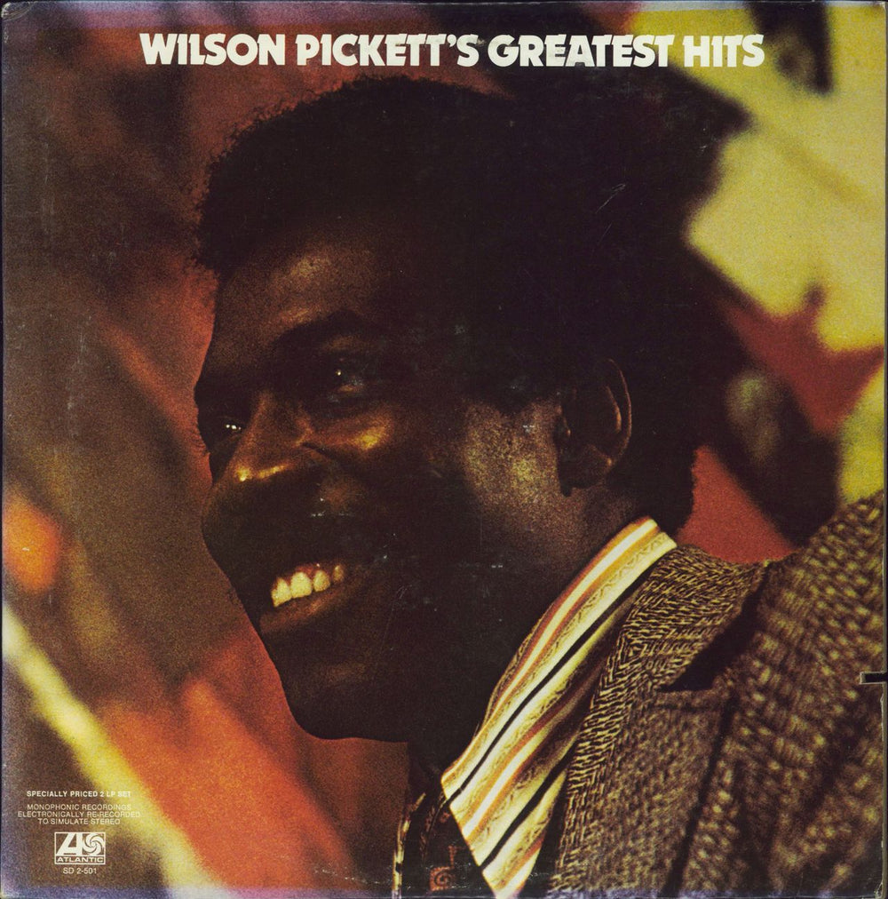 Wilson Pickett Wilson Pickett's Greatest Hits US 2-LP vinyl record set (Double LP Album) SD2-501