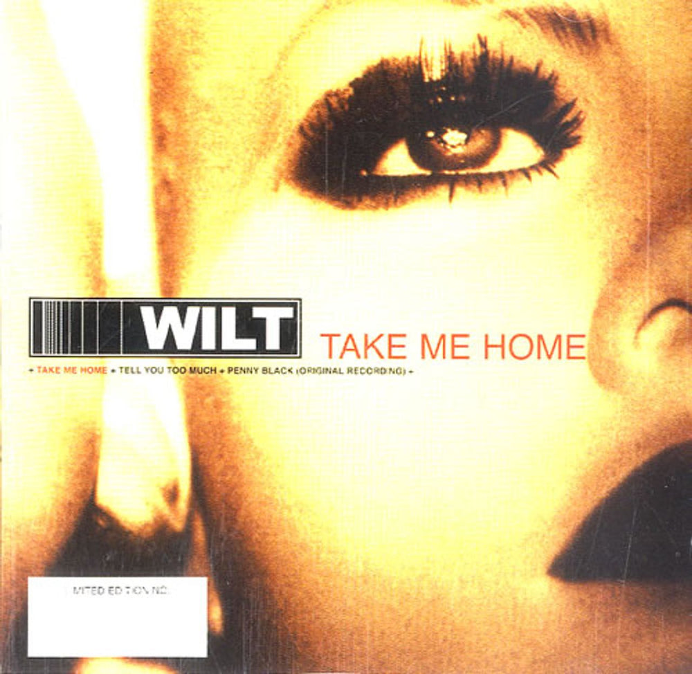 Wilt Take Me Home UK CD single (CD5 / 5") MUSH99CDS