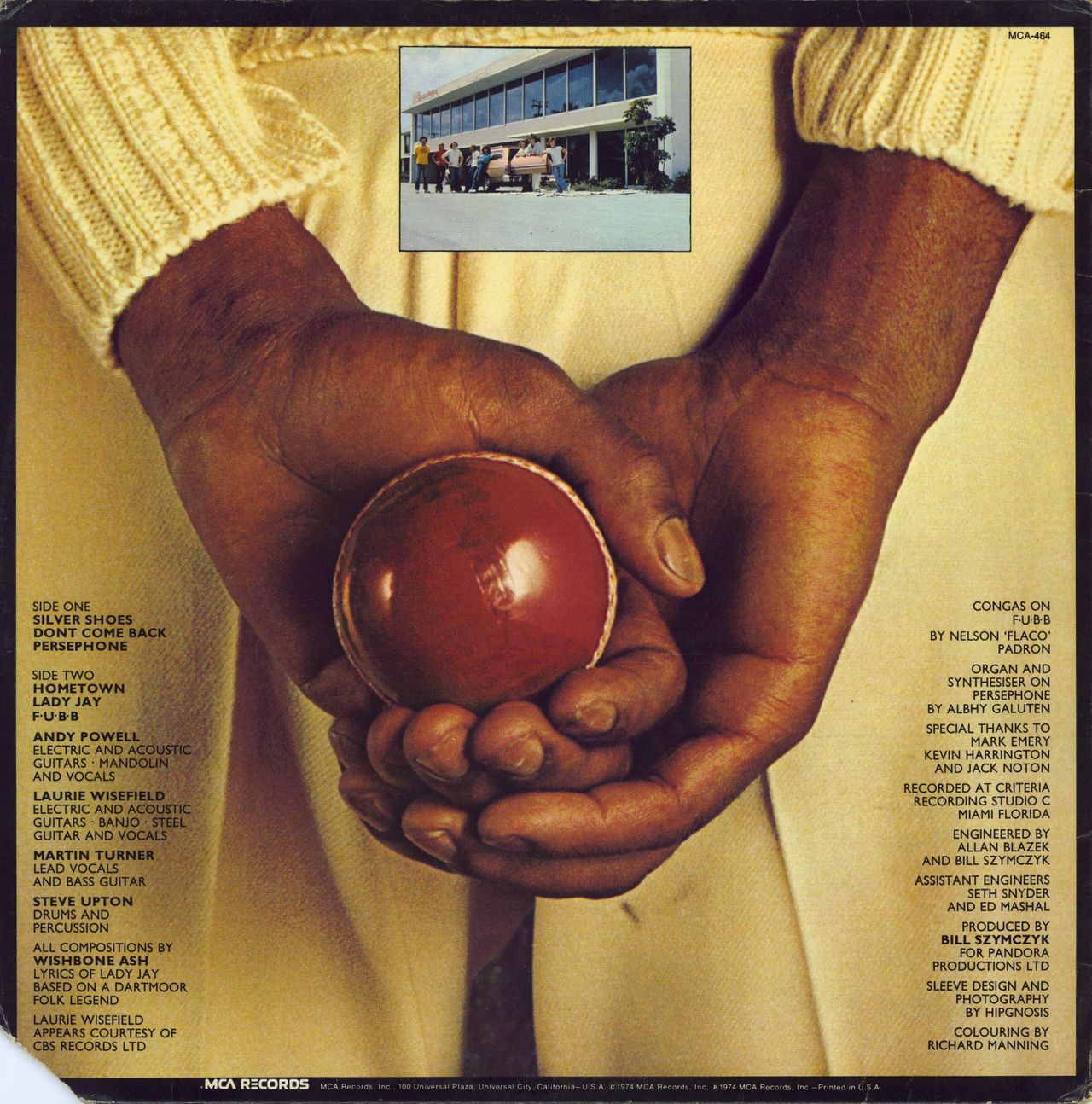 Wishbone Ash There's The Rub US vinyl LP album (LP record)