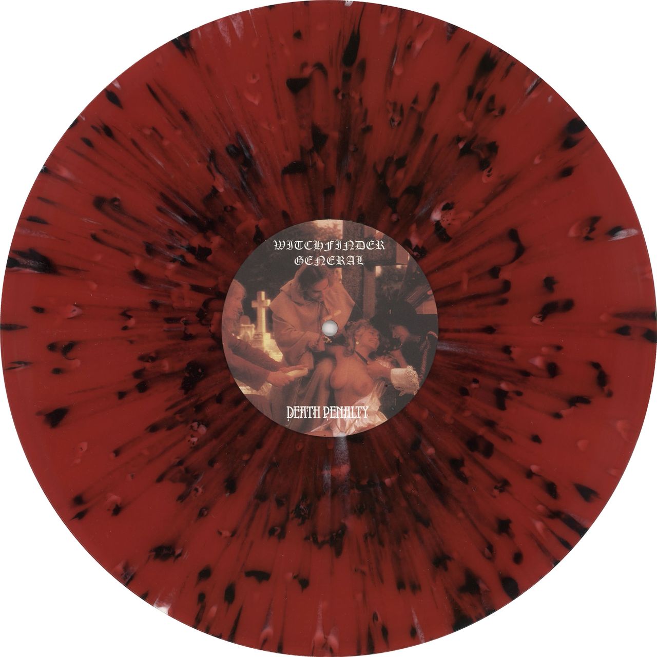 Witchfinder General Death Penalty - 180gm Red Vinyl UK vinyl LP album (LP record) WCHLPDE730704