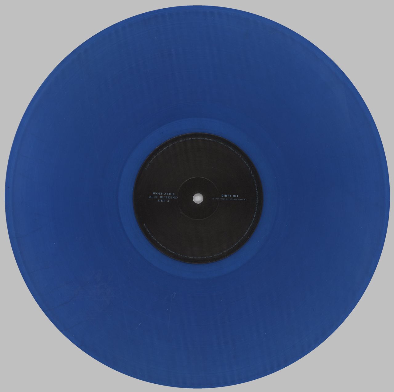 Wolf Alice Blue Weekend - Blue Transparent Vinyl + CD & Signed Print UK  Vinyl LP