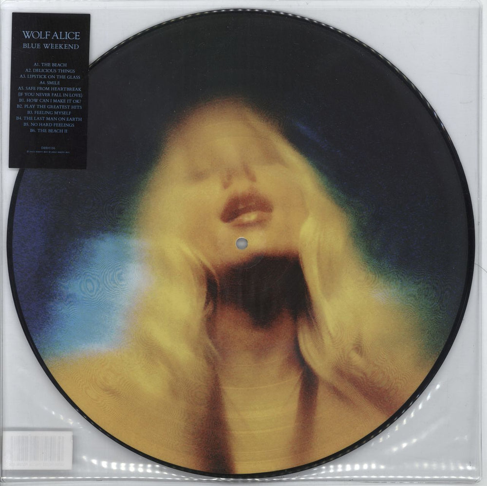 Wolf Alice Blue Weekend UK picture disc LP (vinyl picture disc album) DH01116