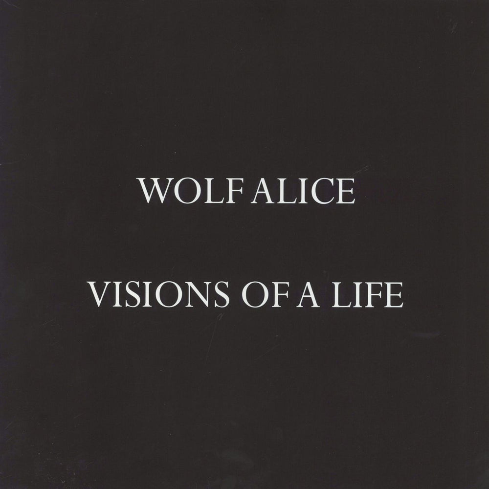 Wolf Alice Visions Of A Life - HMV Exclusive - Clear Vinyl UK 2-LP vinyl record set (Double LP Album) DH00223