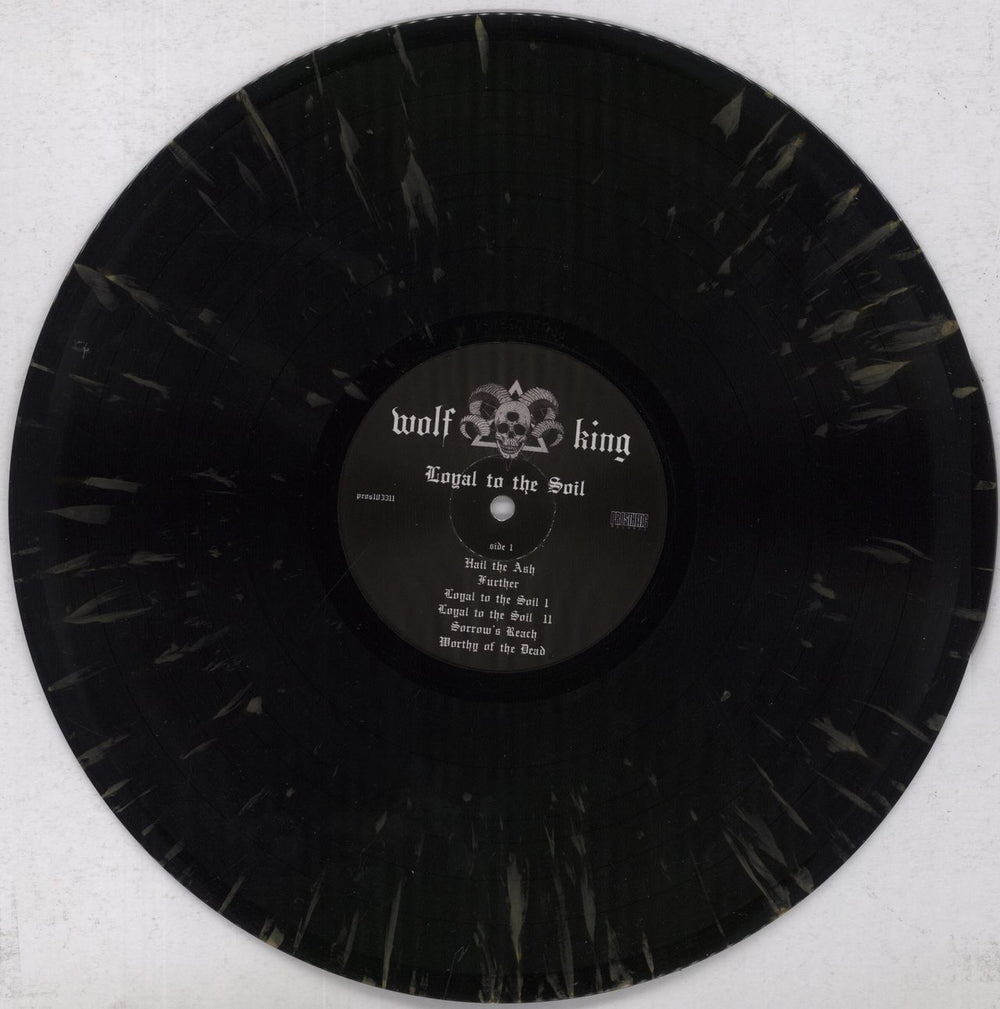 Wolf King Loyal To The Soil - Black with Gold Splatter Vinyl US vinyl LP album (LP record) 6QQLPLO831546