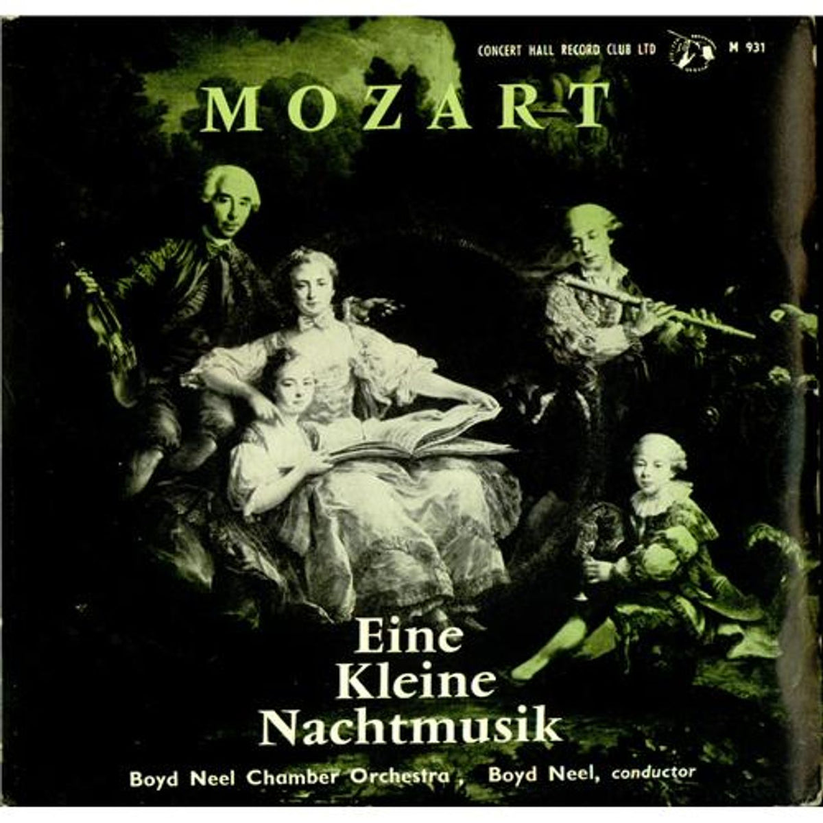 Amadeus Mozart Eine Kleine Nachtmusik EP vinyl — RareVinyl.com