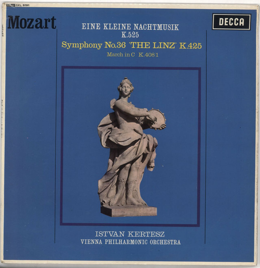 Wolfgang Amadeus Mozart Eine Kleine Nachtmusik K.525 / Symphony No.36 'The Linz' K.425 UK vinyl LP album (LP record) SXL6091