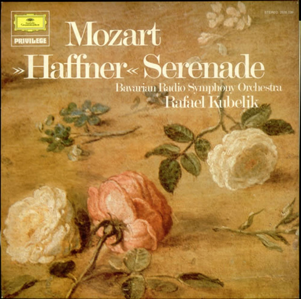 Wolfgang Amadeus Mozart 'Haffner' Serenade UK vinyl LP album (LP record) 2535139