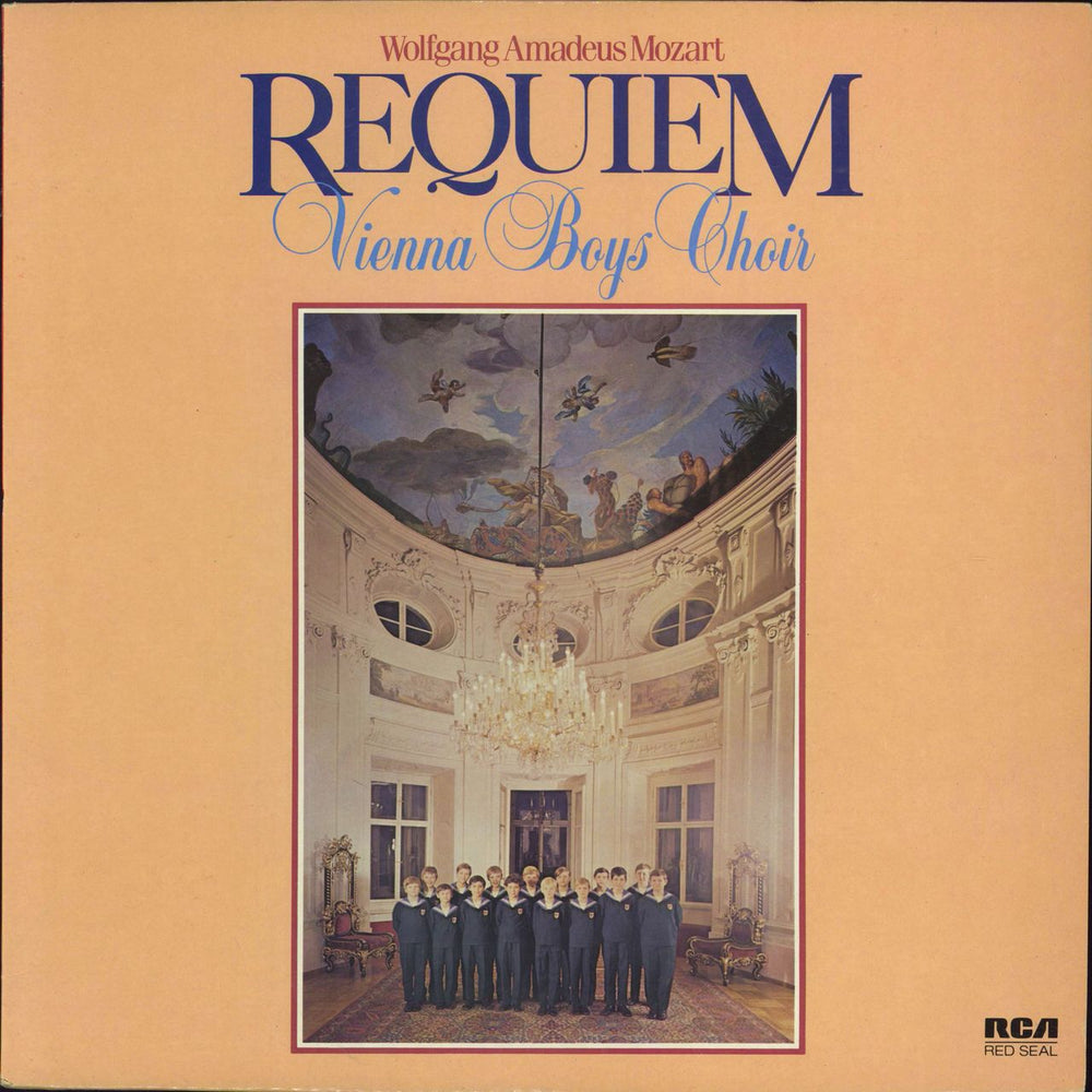 Wolfgang Amadeus Mozart Requiem UK vinyl LP album (LP record) RL19080