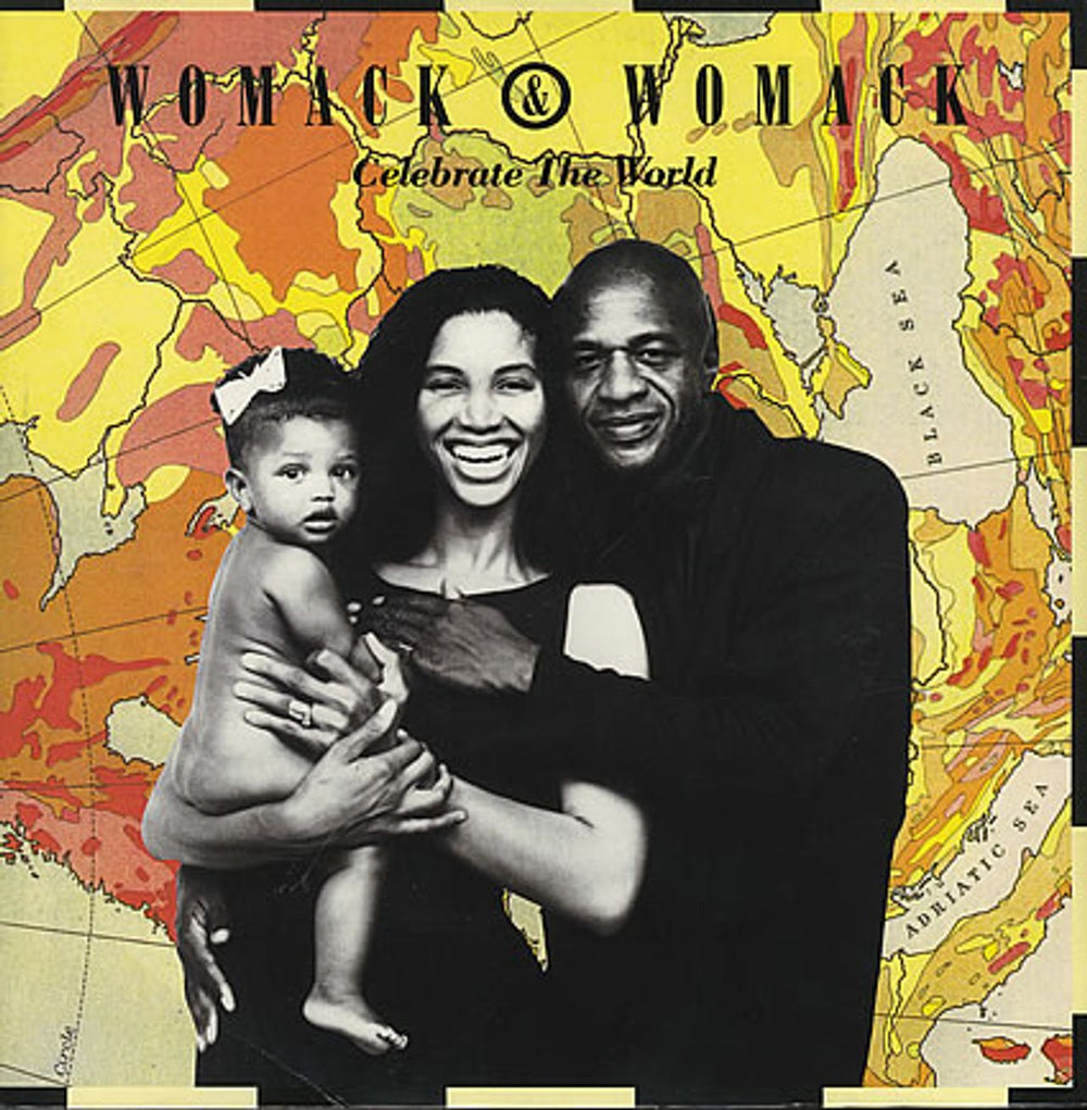 Womack & Womack Celebrate The World UK 12" vinyl single (12 inch record / Maxi-single) 12BRW125