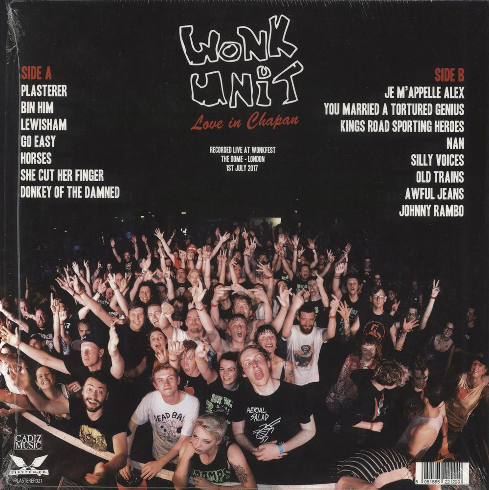 Wonk Unit Live In Chapan - White Vinyl + DVD UK vinyl LP album (LP record)