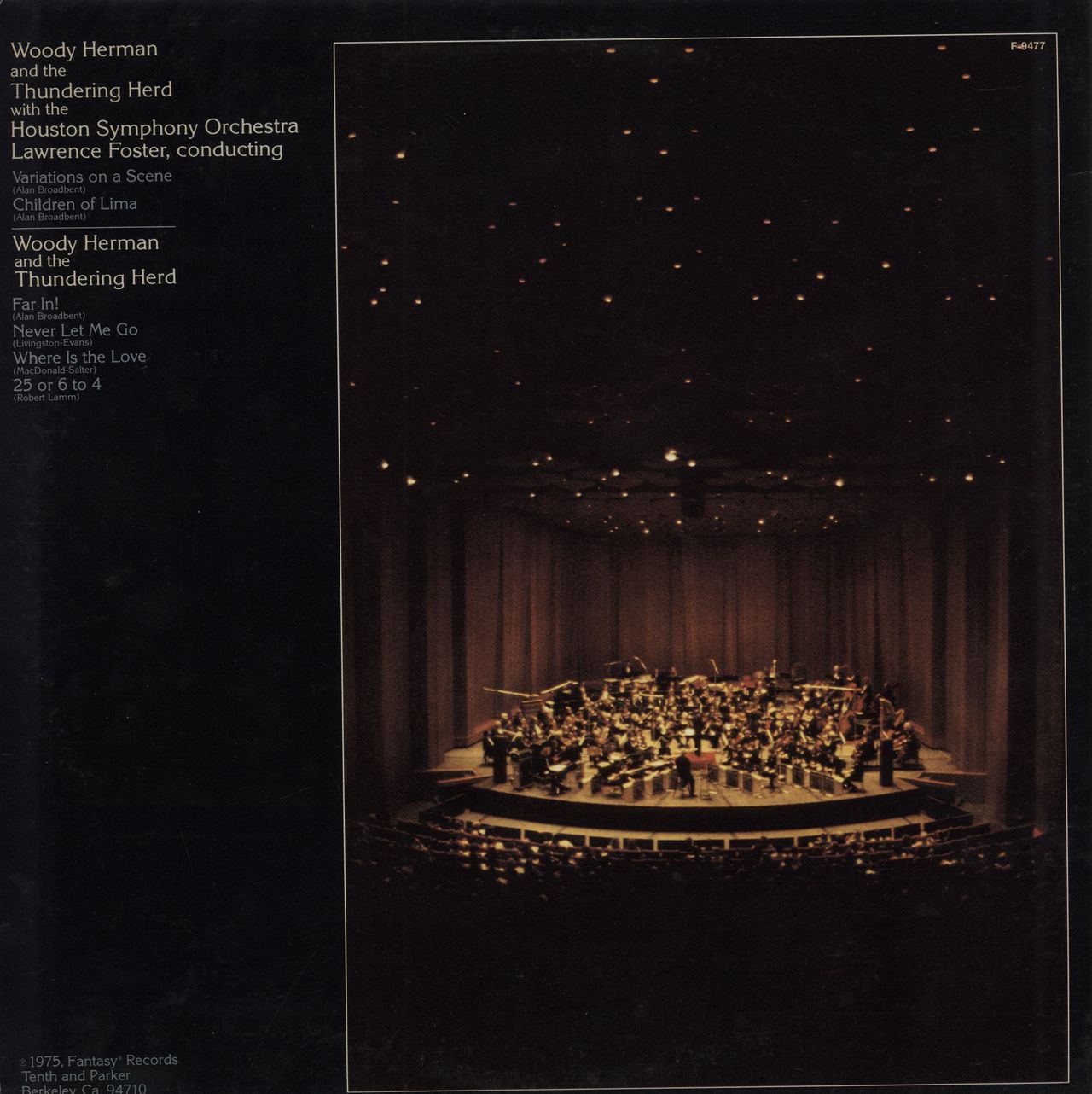 Woody Herman Children Of Lima US vinyl LP album (LP record)