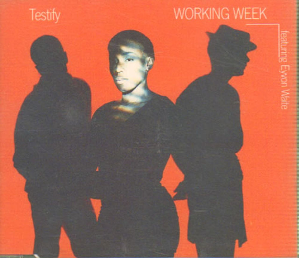 Working Week Testify UK CD single (CD5 / 5") TENCD325