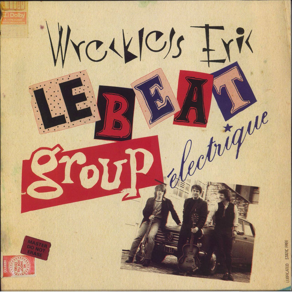 Wreckless Eric Le Beat Group Électrique UK vinyl LP album (LP record) FIRELP320