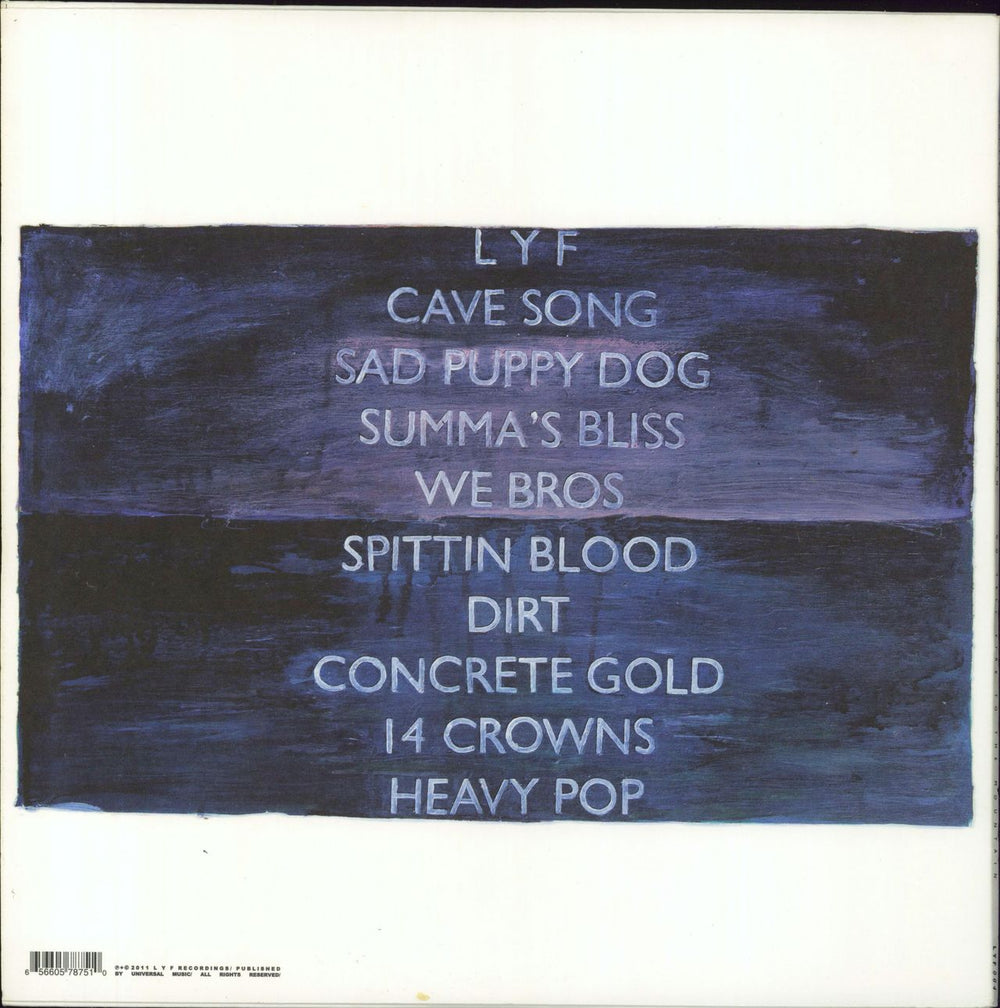 WU LYF Go Tell Fire To The Mountain - EX US vinyl LP album (LP record) 656605787510