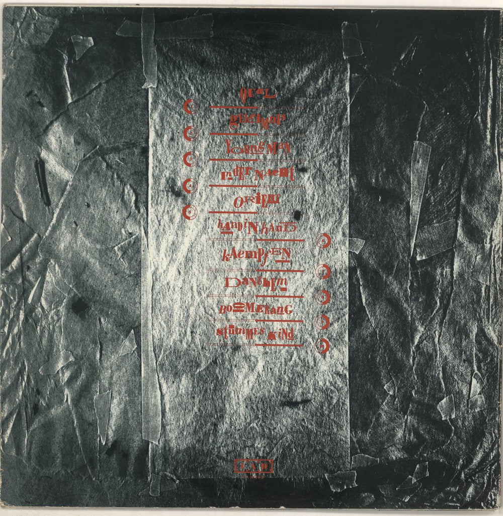 Xmal Deutschland Fetisch - EX UK vinyl LP album (LP record)