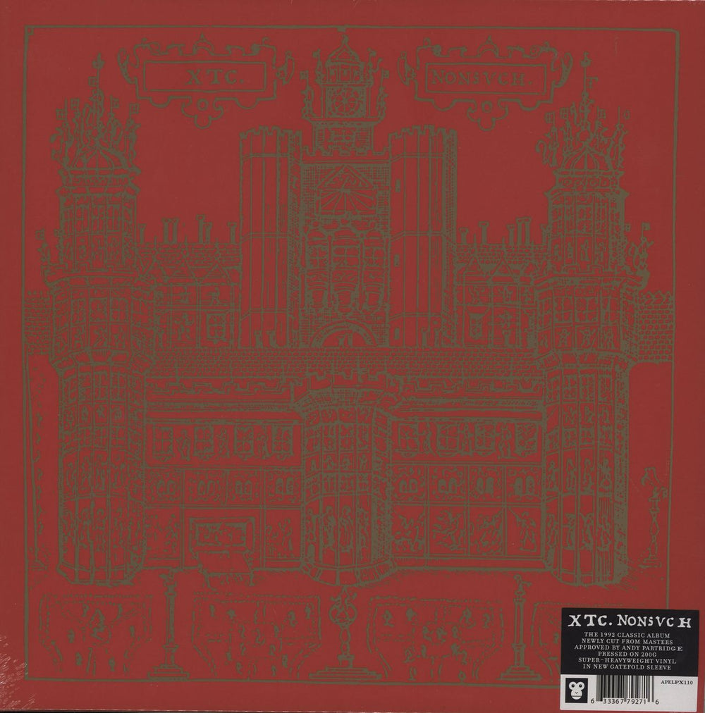 XTC Nonsuch - 200 Gram Remastered - Sealed UK 2-LP vinyl record set (Double LP Album) APELPX110