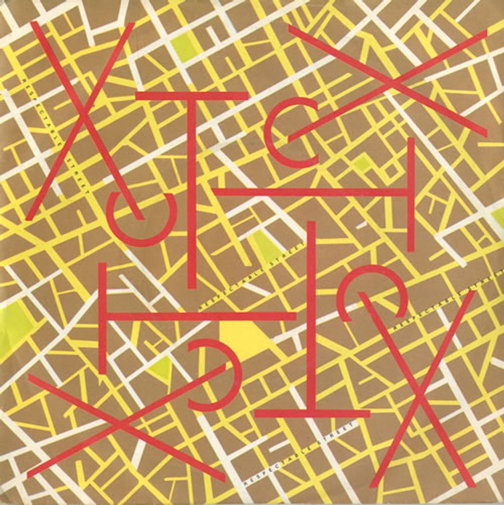 XTC Respectable Street UK 7" vinyl single (7 inch record / 45) VS407
