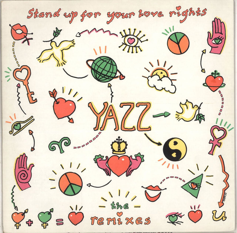 Yazz Stand Up For Your Love Rights UK 12" vinyl single (12 inch record / Maxi-single) BLR5R