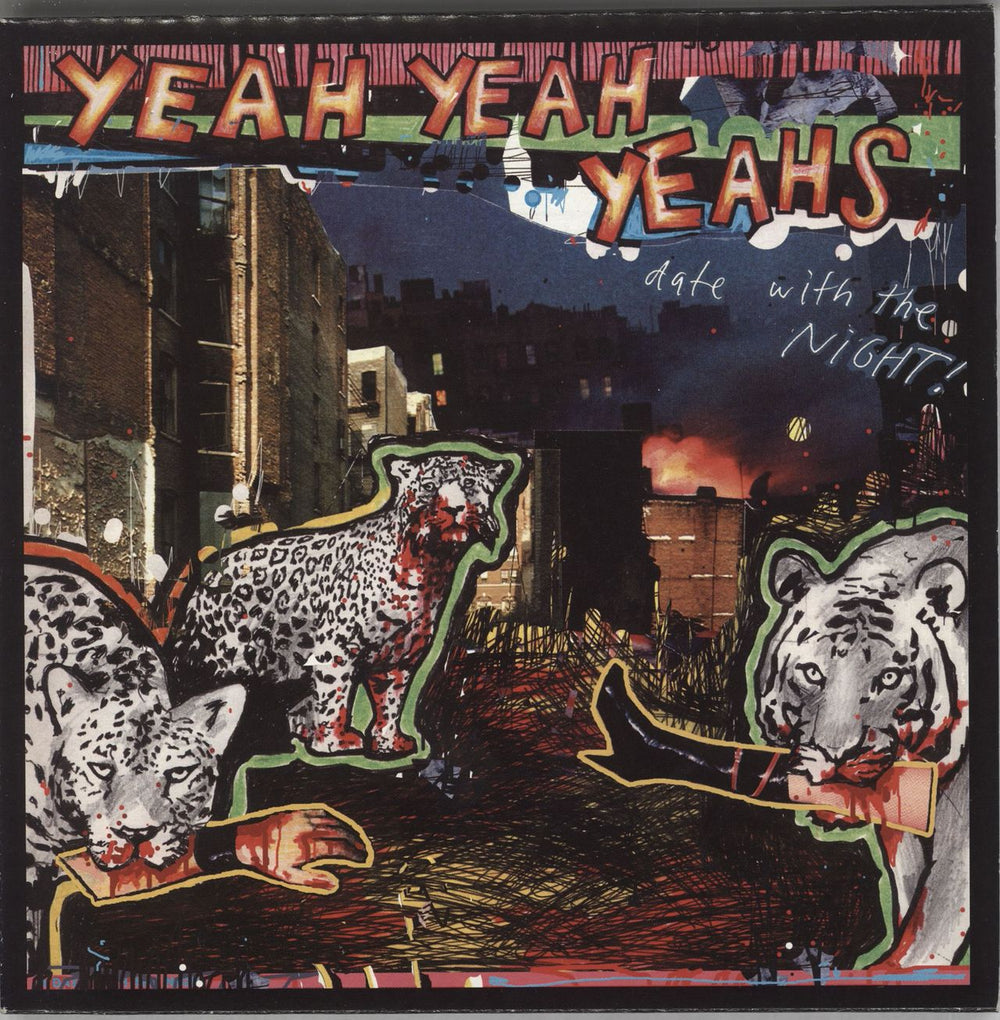 Yeah Yeah Yeahs Date With The Night UK 7" vinyl single (7 inch record / 45) 651447