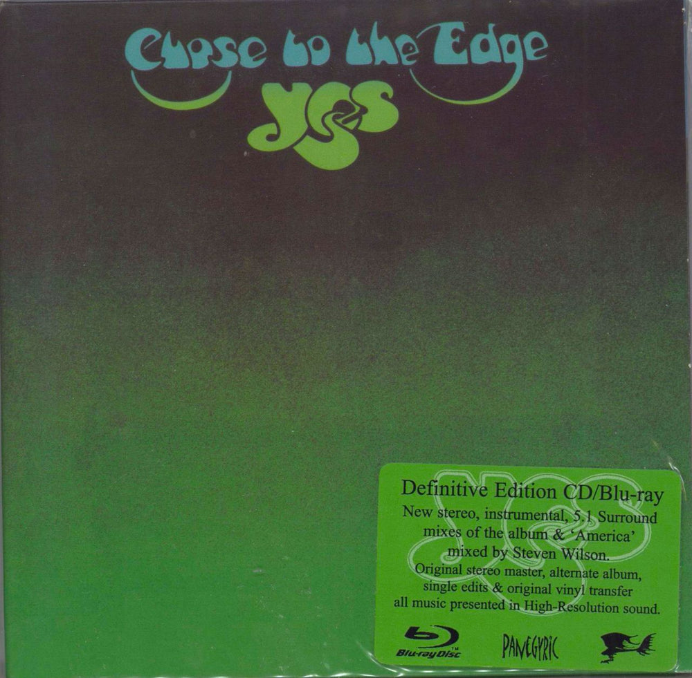 Yes Close To The Edge + Blu-Ray - Hype Stickered UK 2-disc CD/DVD set GYRBD50012