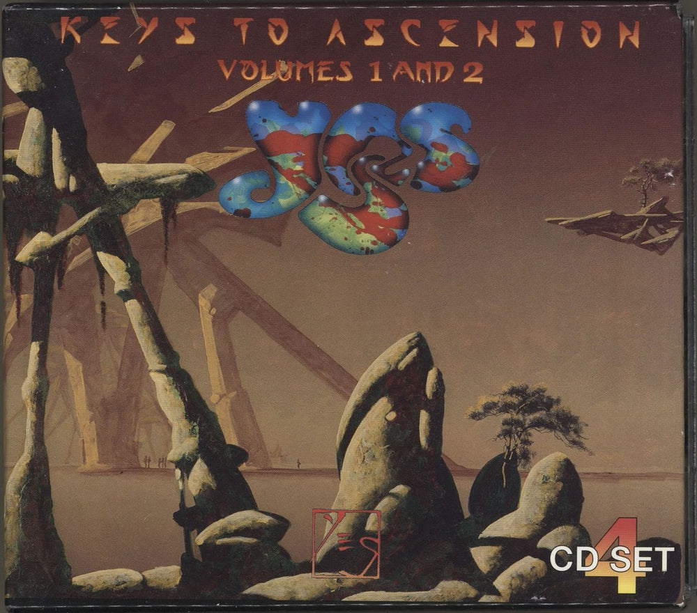 Yes Keys To Ascension [Volumes 1 And 2] UK CD Album Box Set ESFCD635